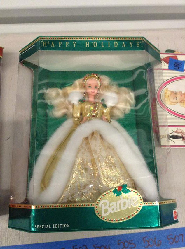 Mattel Barbie Happy Holidays new in package (1 of 1)
