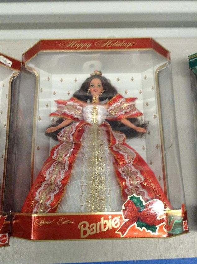 Mattel Barbie Happy Holidays new in package (1 of 1)