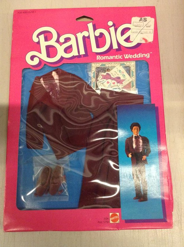 Mattel barbie romantic wedding new in package: Mattel barbie romantic wedding new in package