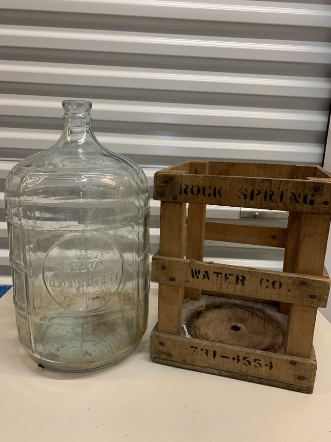 Spring Water Glass Jar, (1 of 1)