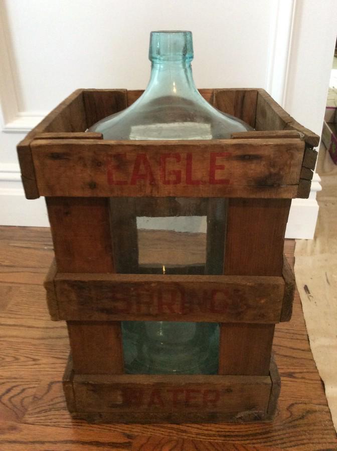 Eagle spring Water Crate and Jug (1 of 1)