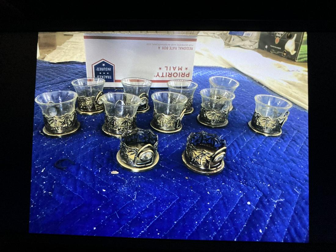 Lot of shot glasses: Lot of shot glasses
