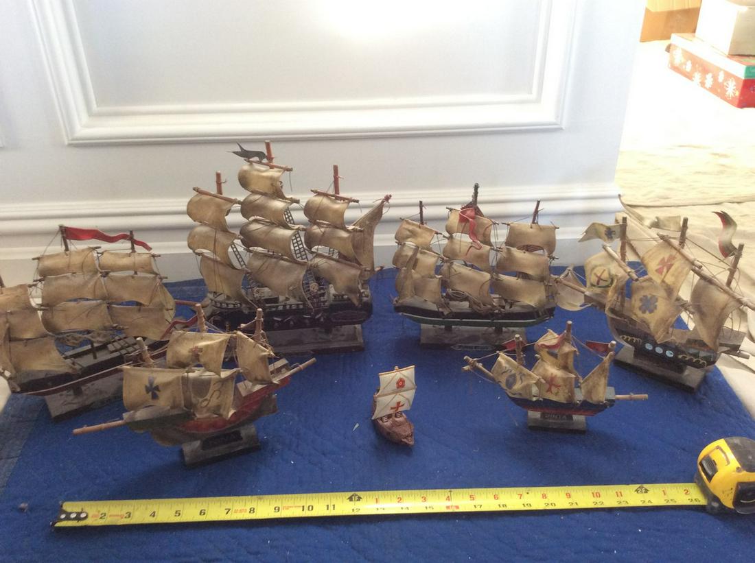 Lot of wooden Ships: Lot of wooden Ships
