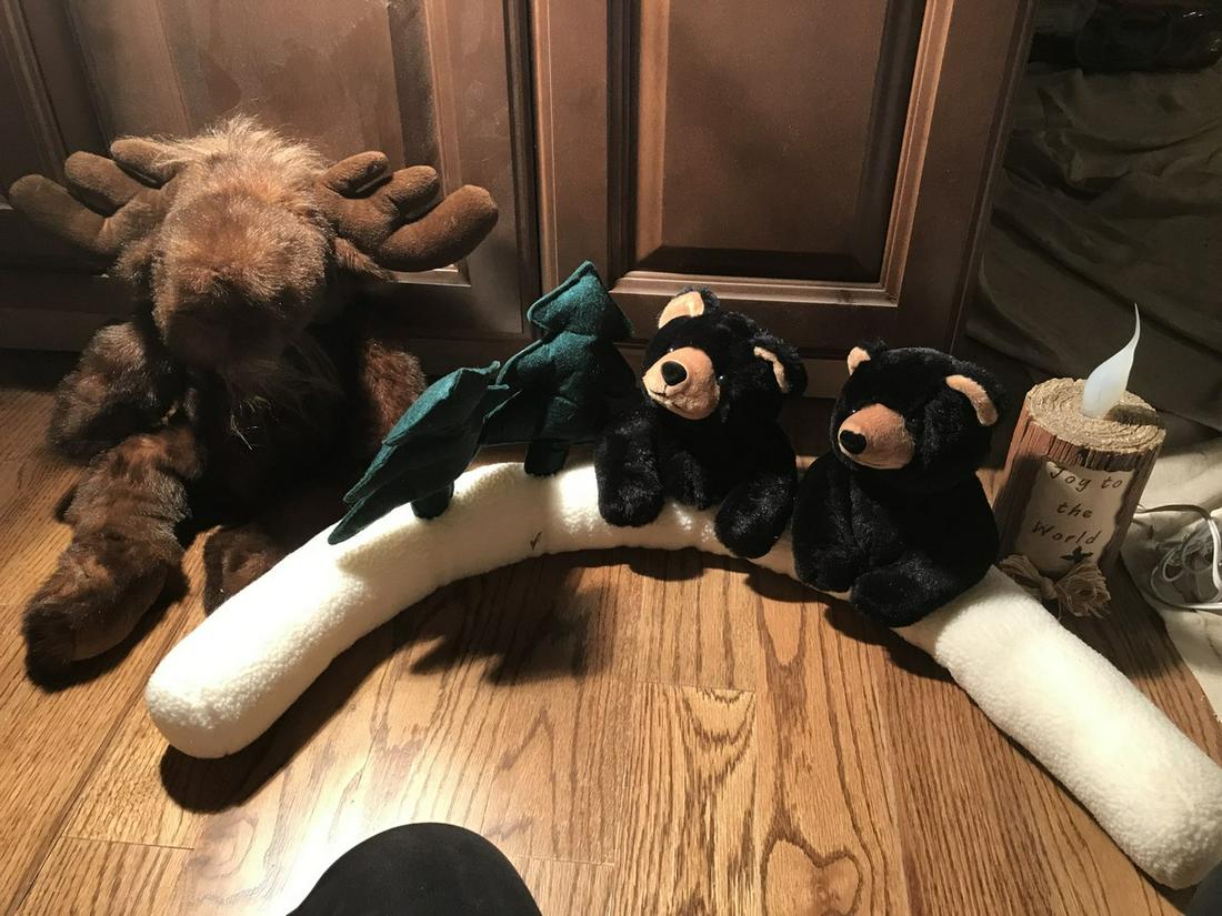 Wind Stopper, Moose and candle: Wind Stopper, Moose and candle