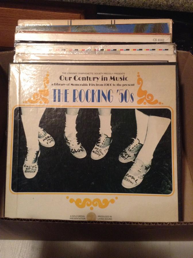 lot of 10 vintage LP record Albums (1 of 1)