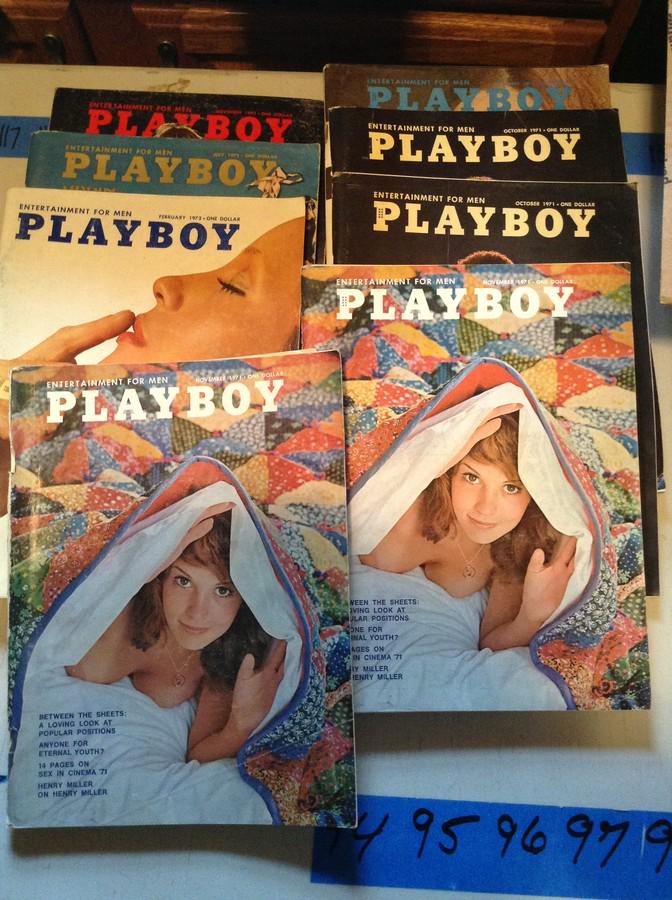 1972 Playboy magazines (1 of 1)