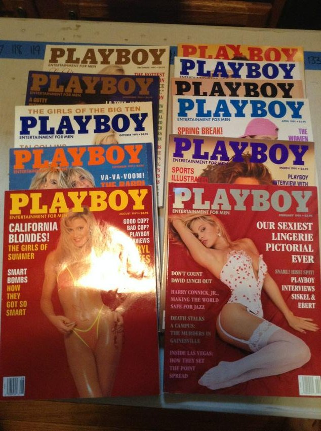 1991 Playboy magazines: 1991 Playboy magazines
