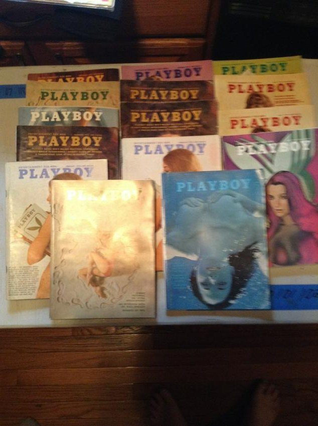 1970 Playboy magazines (1 of 1)