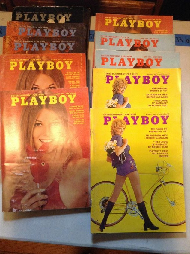 1971 playboy magazines (1 of 1)