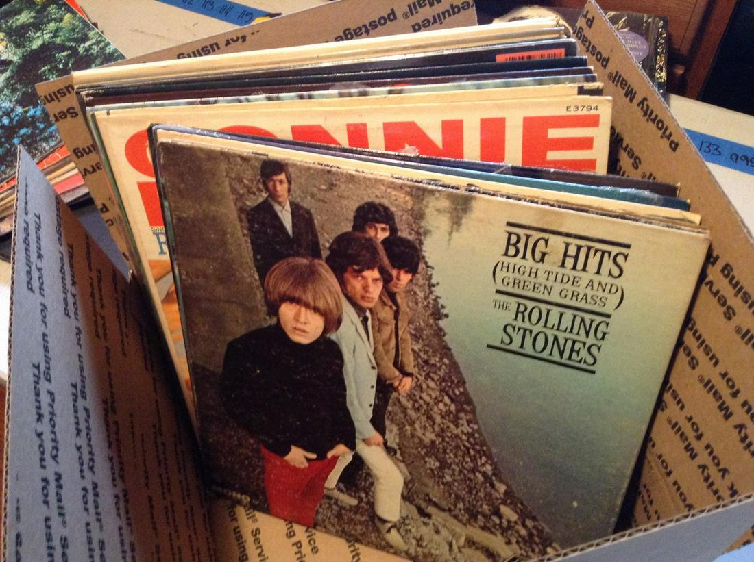 lot of 10 vintage LP record Albums (1 of 1)