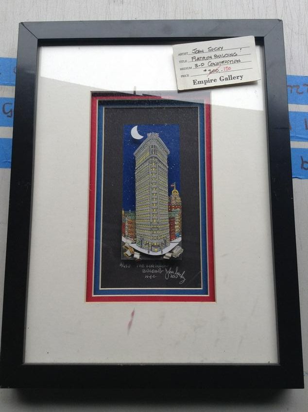 John Suchy Flat iron building 3d construction 11x15 (1 of 1)