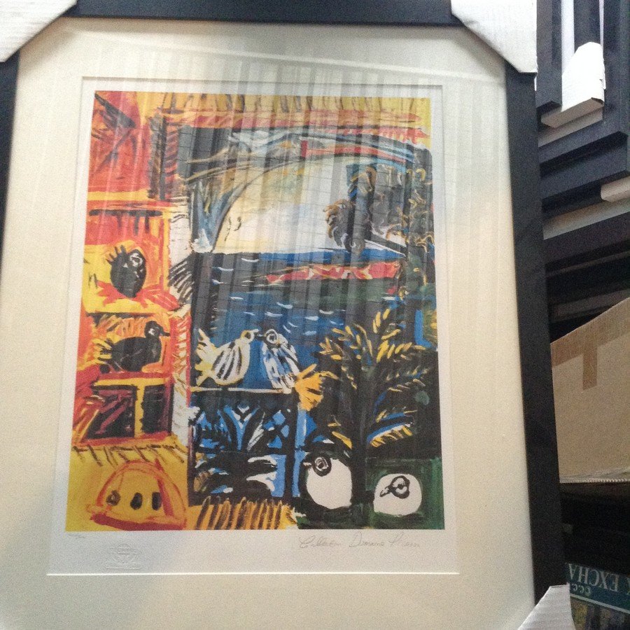 signed and numbered Picasso 29x24 (1 of 1)