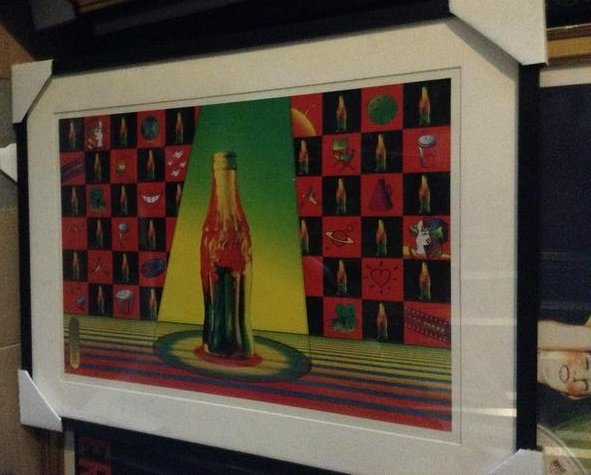 Peter Max framed original 24x31: Peter Max framed original 24x31