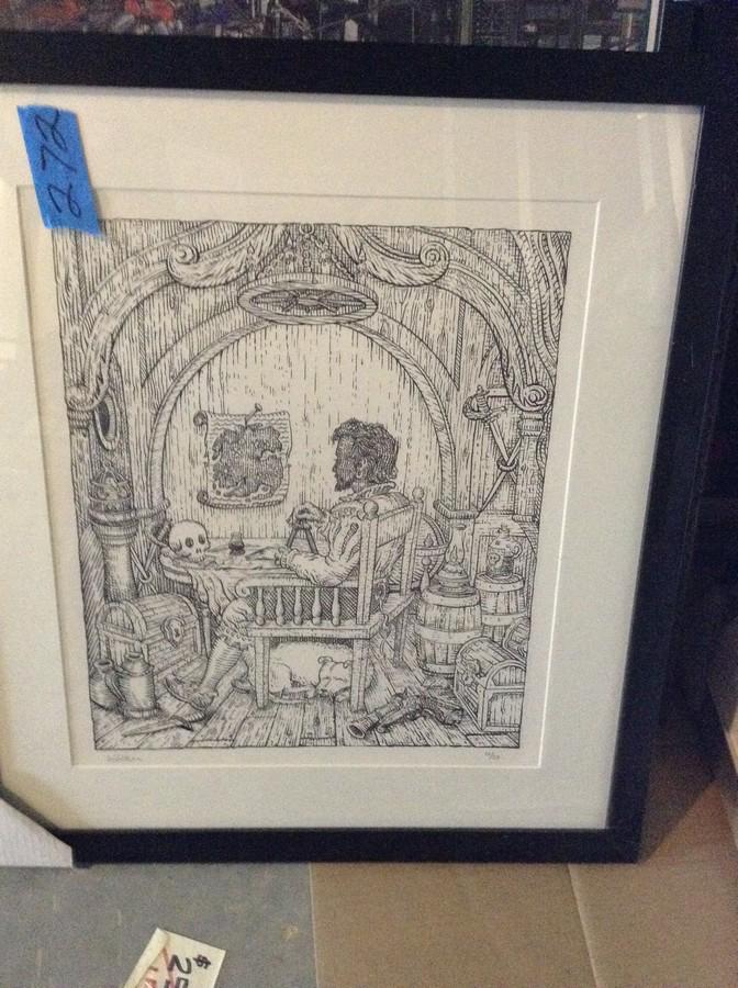 Welker signed print 23x26 (1 of 1)