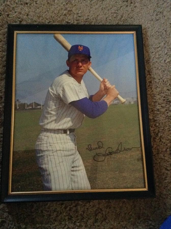 signed Bud Harrelson picture 8x10 (1 of 1)