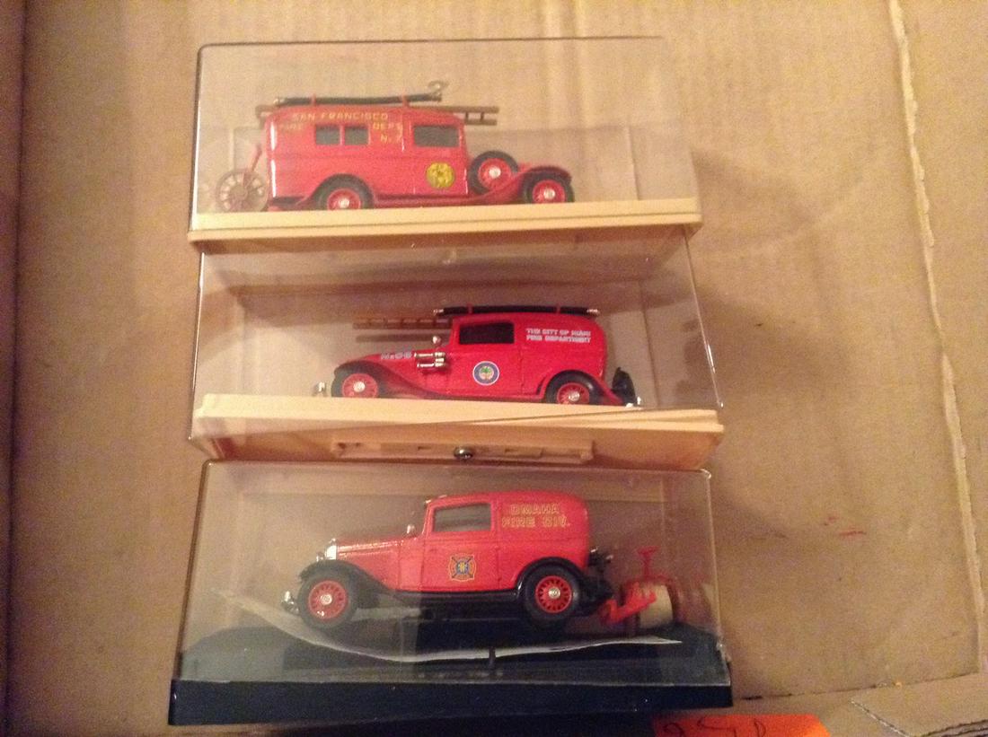 lot of diecast firetrucks (1 of 1)