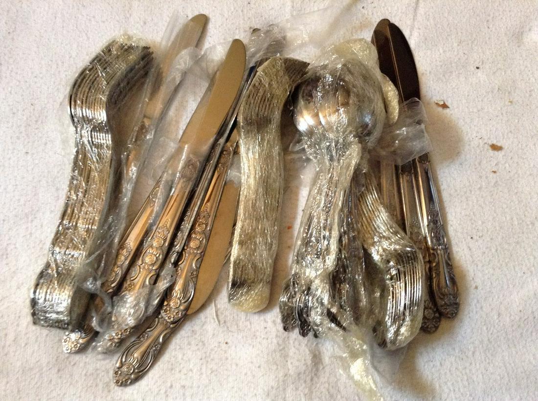 lot of vintage silverware (1 of 1)