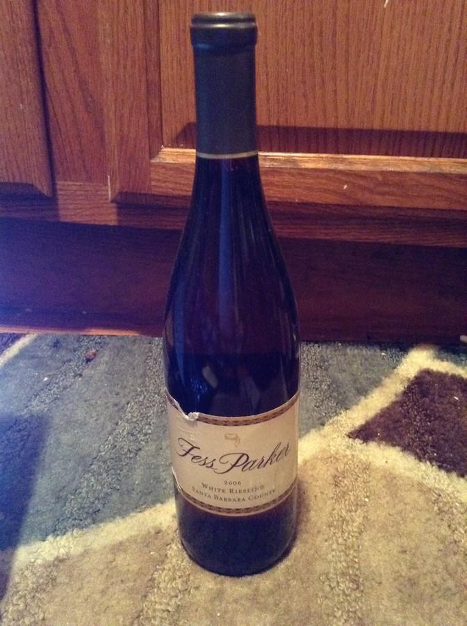 Fess arker 2006 White Riesling Santa Barbara County: Fess arker 2006 White Riesling Santa Barbara County