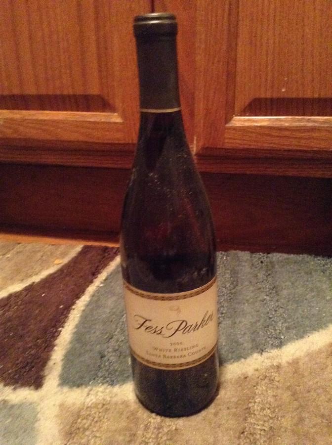 Fess arker 2006 White Riesling Santa Barbara County: Fess arker 2006 White Riesling Santa Barbara County