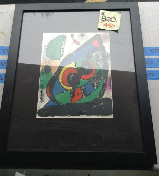 Joan Miro Lithographic original 1 22x18 (1 of 1)