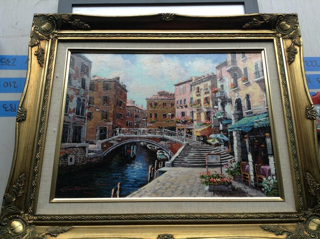 oil on canvas Sam Park original limited edition Glicee: oil on canvas Sam Park original limited edition Glicee signed and numbered frame 21x17
