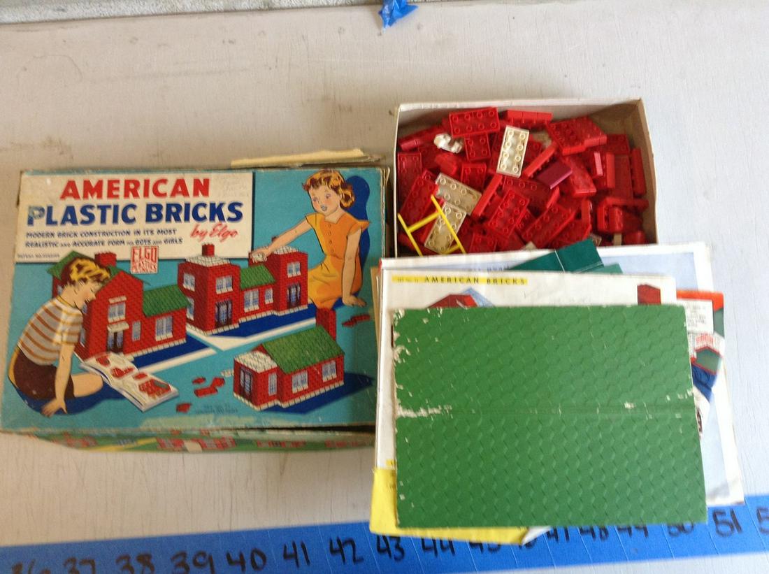 American Plastic Bricks by Lego with paperwork: American Plastic Bricks by Lego with paperwork