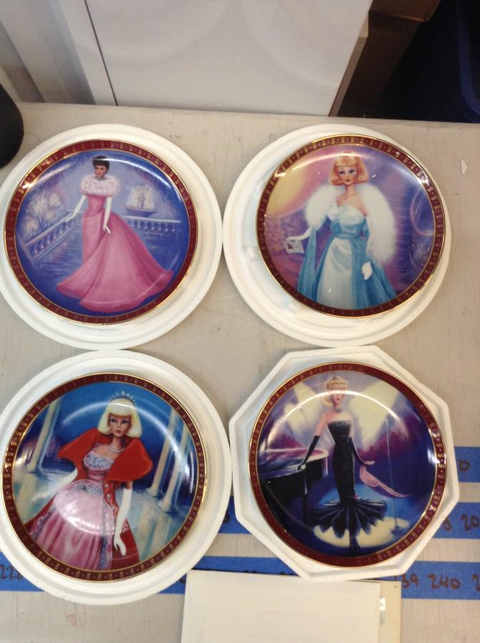 Danbury Mint Vintage Barbie Plates (Karen): Danbury Mint Vintage Barbie Plates (Karen)