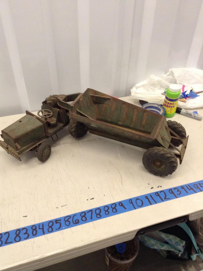 Euclid pressed steel Early toy: Euclid pressed steel Early toy