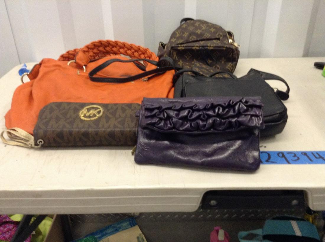 Lage lot of purses & wallets: Some Michael Kors and Louis Vuitton