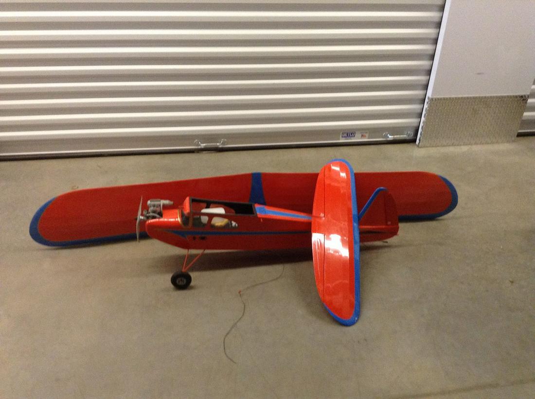 three foot completely running gas powered remote: three foot completely running gas powered remote controlled airplane