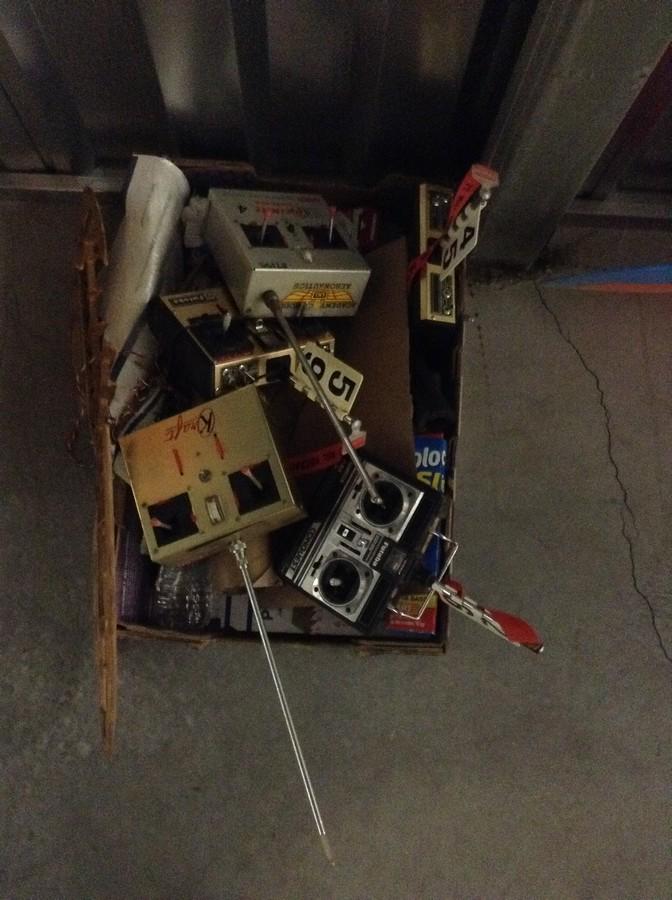 huge lot of remote control airplane controllers: huge lot of remote control airplane controllers