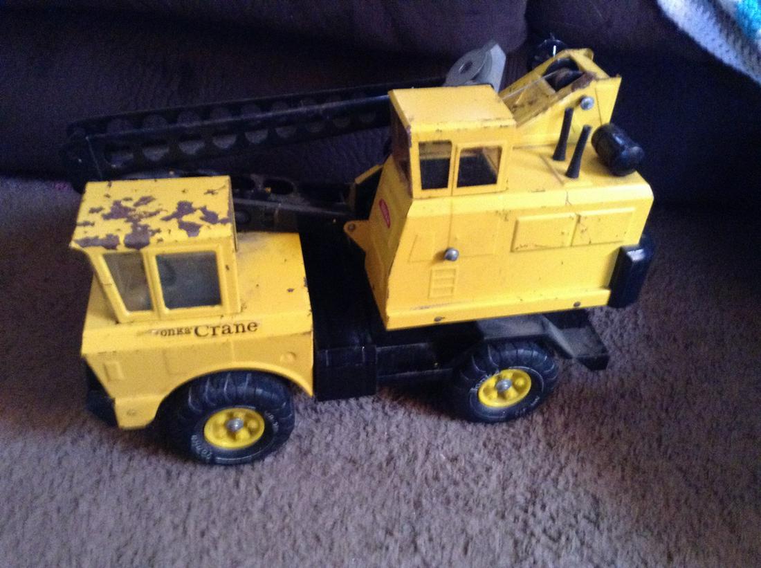 Tonka crane metal truck: Tonka crane metal truck