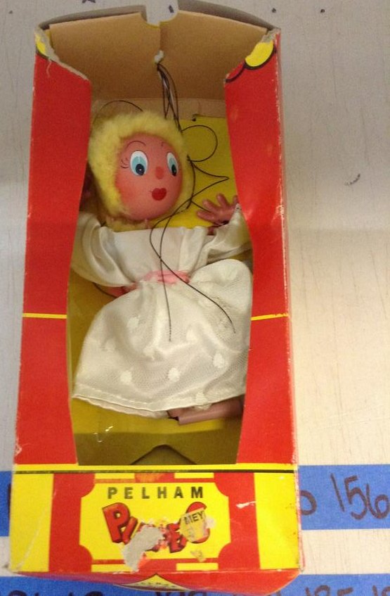 Pelham puppet in box: Pelham puppet in box