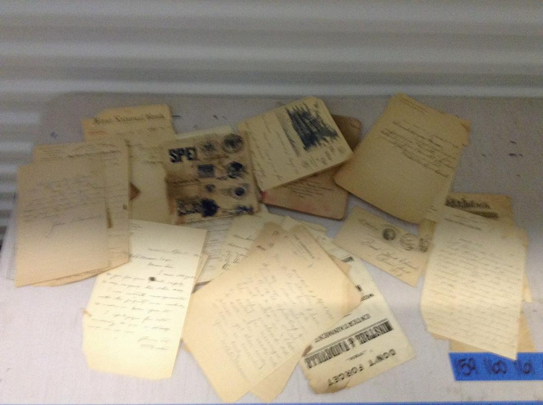 large lot of 1800's letters postcards and more (1 of 1)