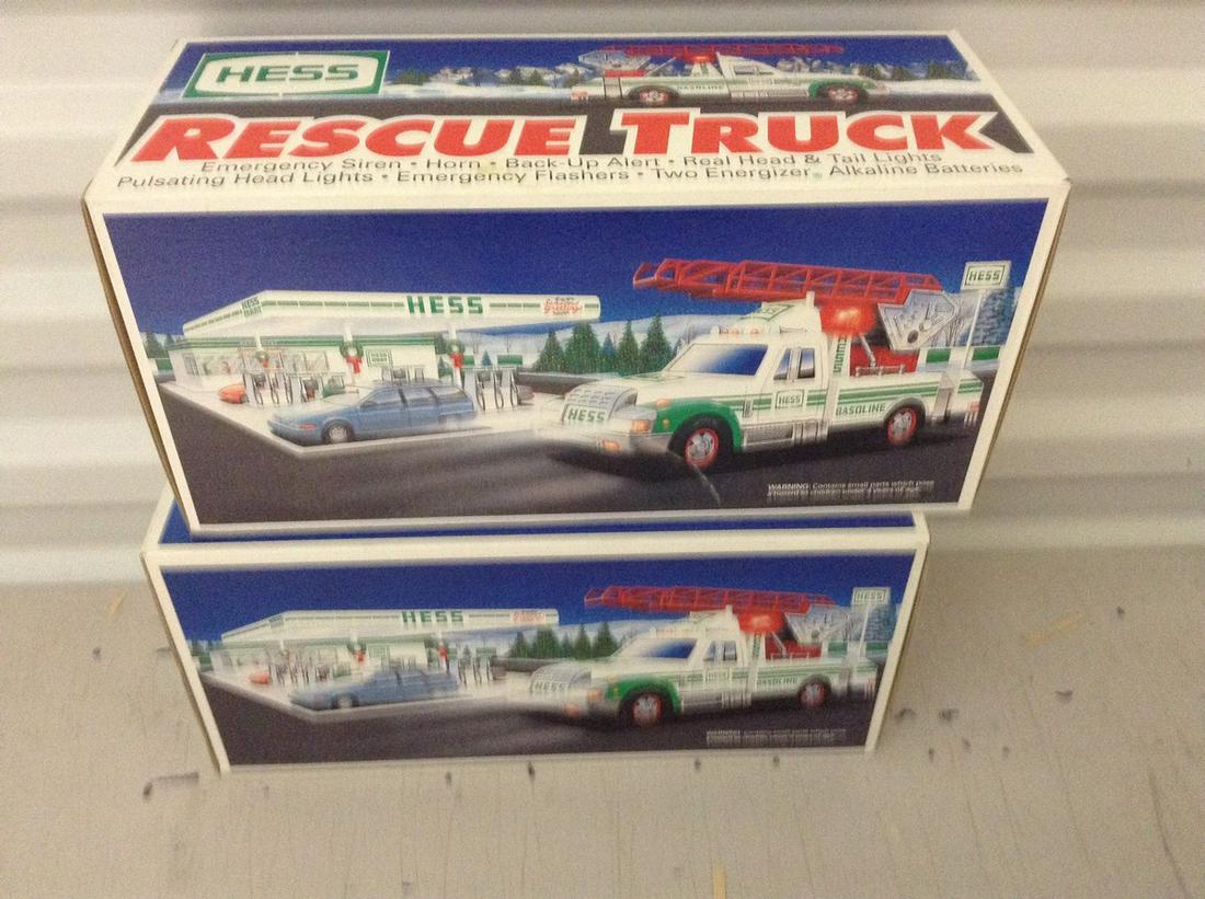 lot of two Hess trucks (1 of 1)