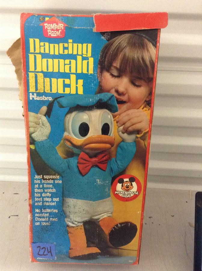 mickey mouse club Romper Room Dancing Donald Duck: mickey mouse club Romper Room Dancing Donald Duck Hasbro