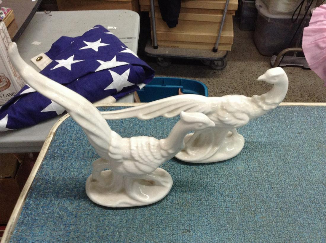 2 mcm roadrunners ceramic: 2 mcm roadrunners ceramic