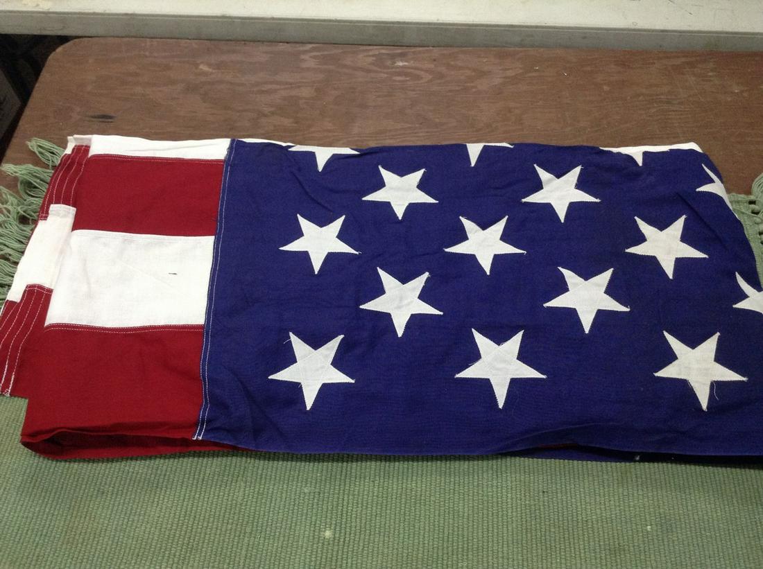 114x39 50 star American flag great condition made in (1 of 1)