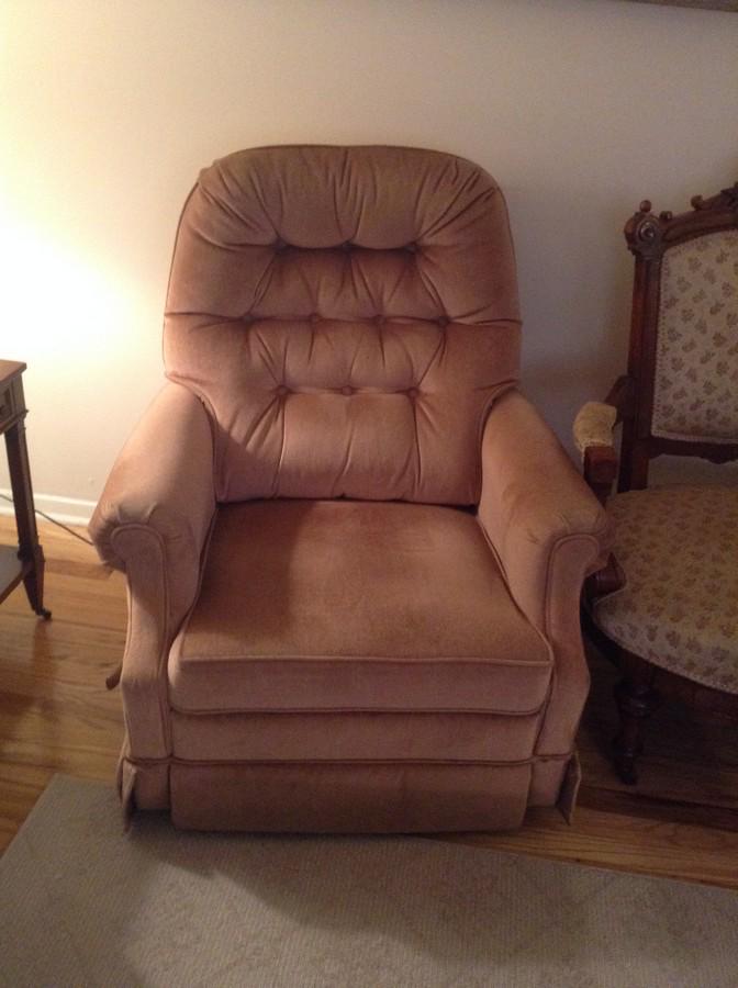 reclining rocker: reclining rocker