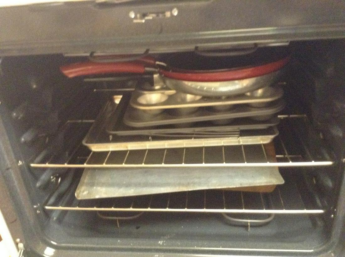 contents of oven: contents of oven