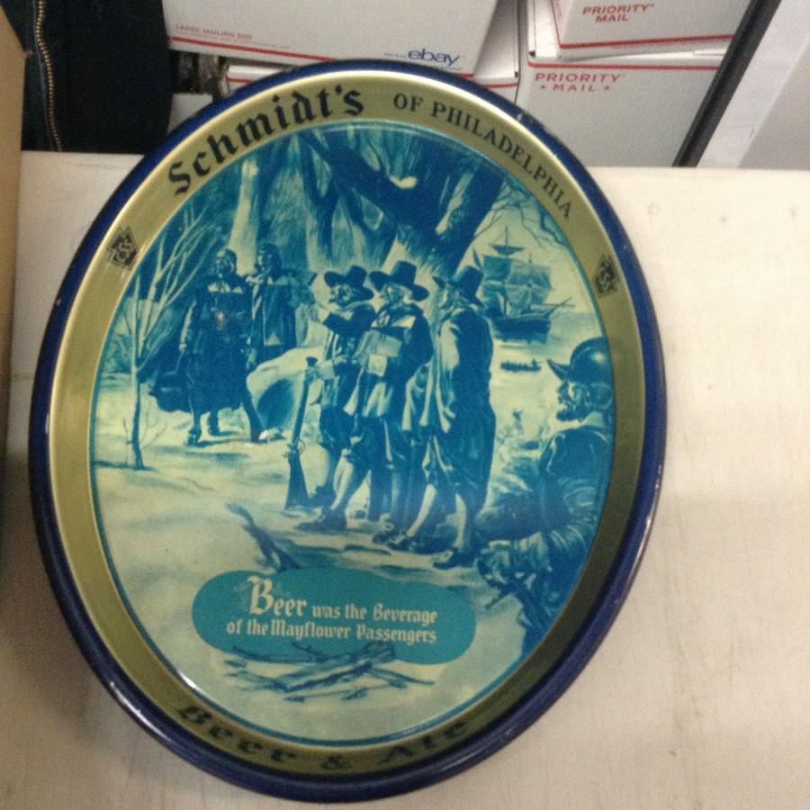 Schmidt's Beer vintage tray (1 of 1)