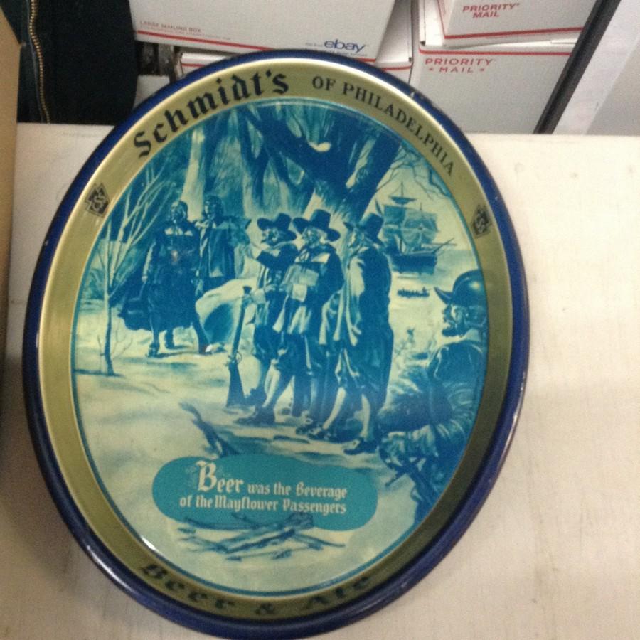 Schmidt's Beer vintage tray (1 of 1)