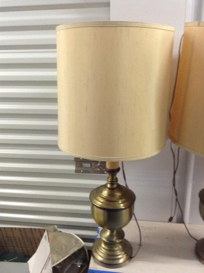 mcm brass lamp 36" tall (1 of 1)