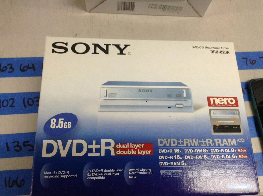 new in the box Sony internal DVD cd writer (1 of 1)