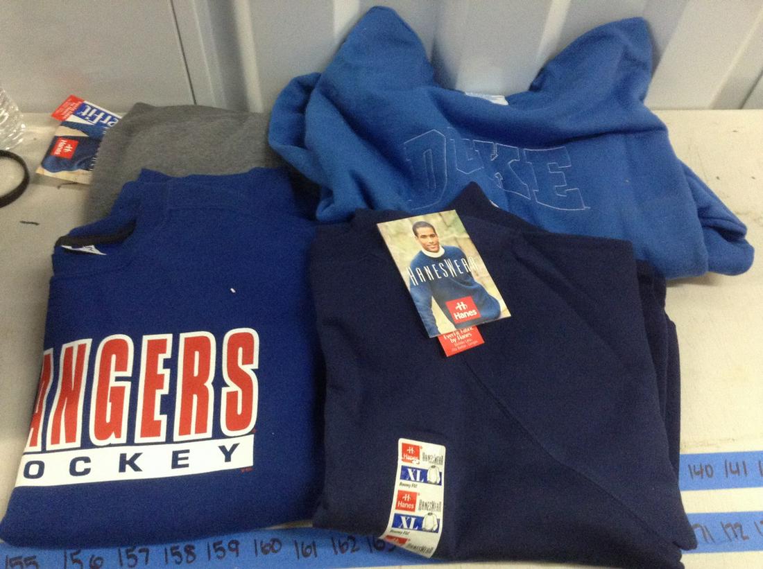 vintage Hanes new sweaters with tags lot of four: vintage Hanes new sweaters with tags lot of four