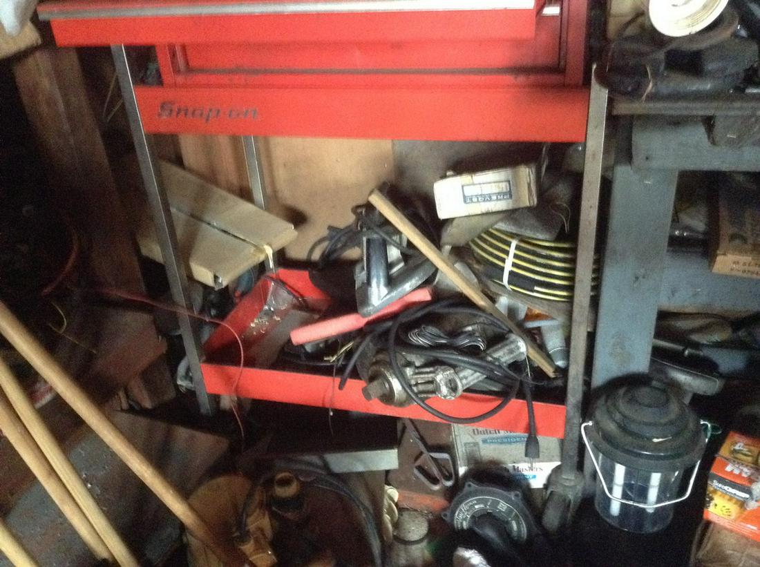 snap on tolling tool cart no contents (1 of 1)