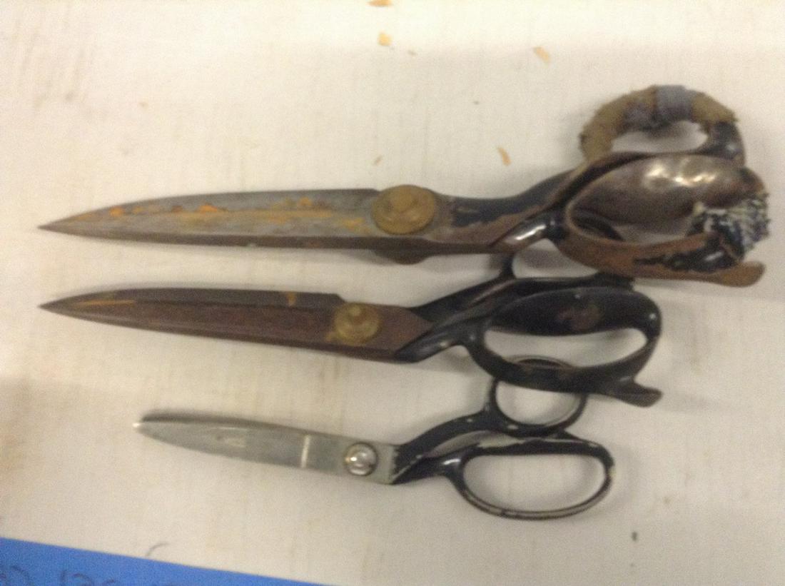 early seamstress scissors: early seamstress scissors