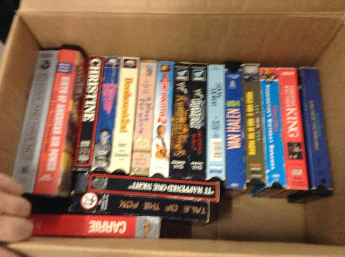 wrestling VHS tapes and more: wrestling VHS tapes and more