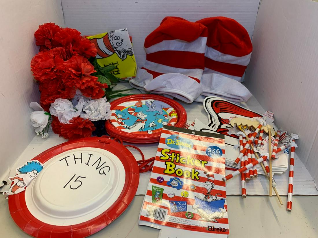 Lot of cat in the hat stuff: Lot of cat in the hat stuff