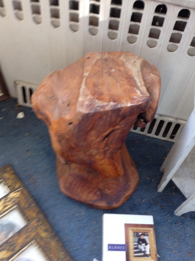 prettified tree root plant stand 19" tall (1 of 1)